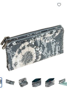 Hobo Womens Leather Vintage Taylor Clutch Wallet